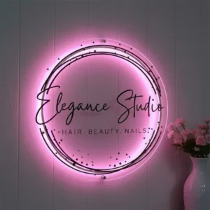 Custom Acrylic Branding Sign for Studio obryal