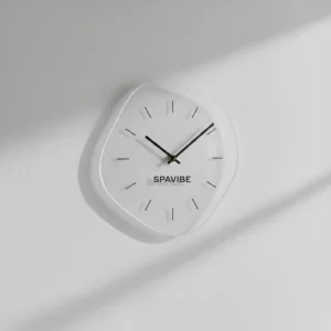 Custom Acrylic Wall Clock for Reception & Office Walls obryal