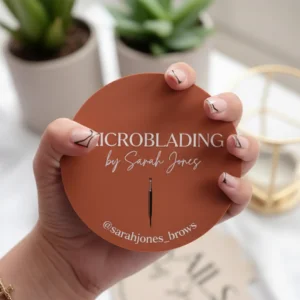 Custom Acrylic Nailfie for Salons Branding obryal